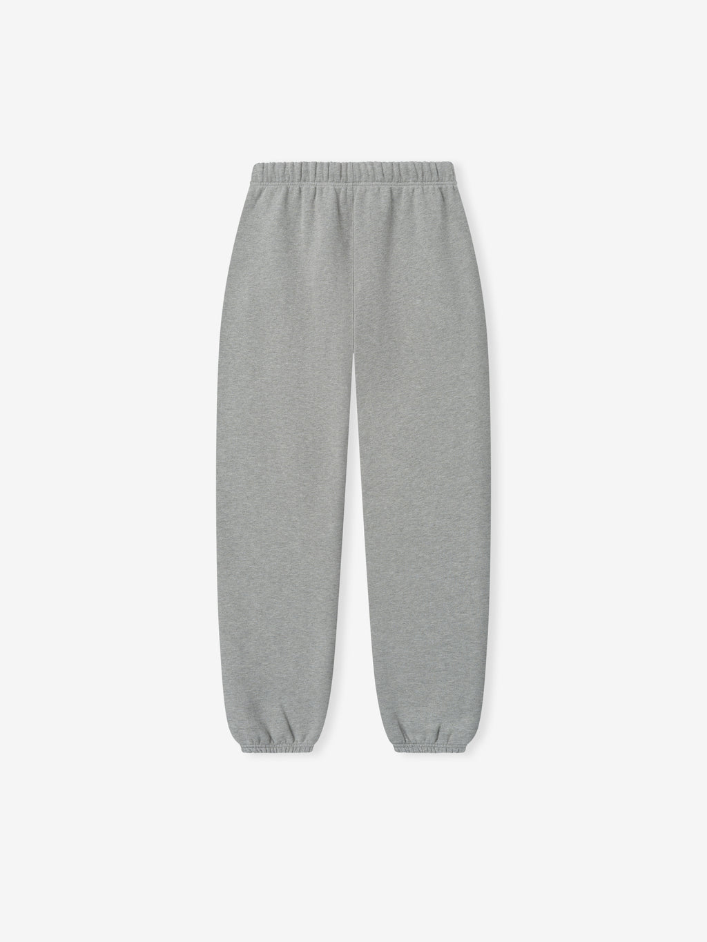 Gray sweatpants on a white background