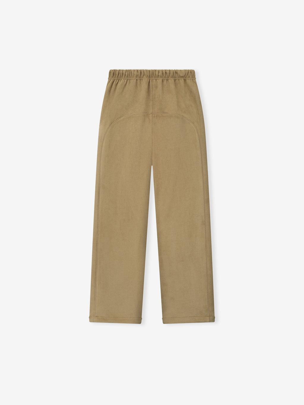 Beige pants on a white background