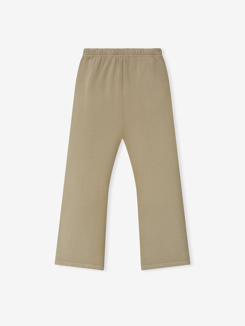 Beige pants on a white background
