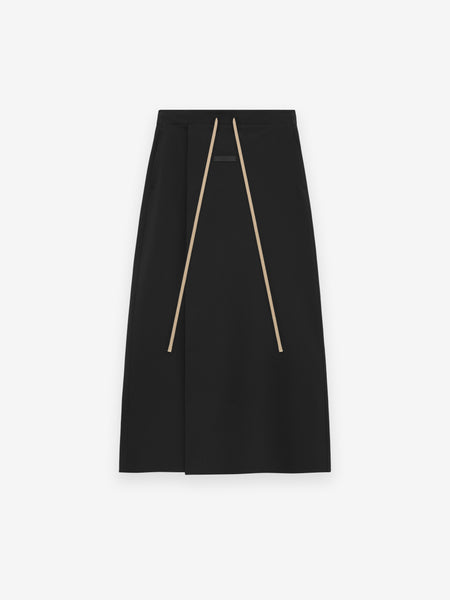 Womens Military Nylon Wrap Skirt