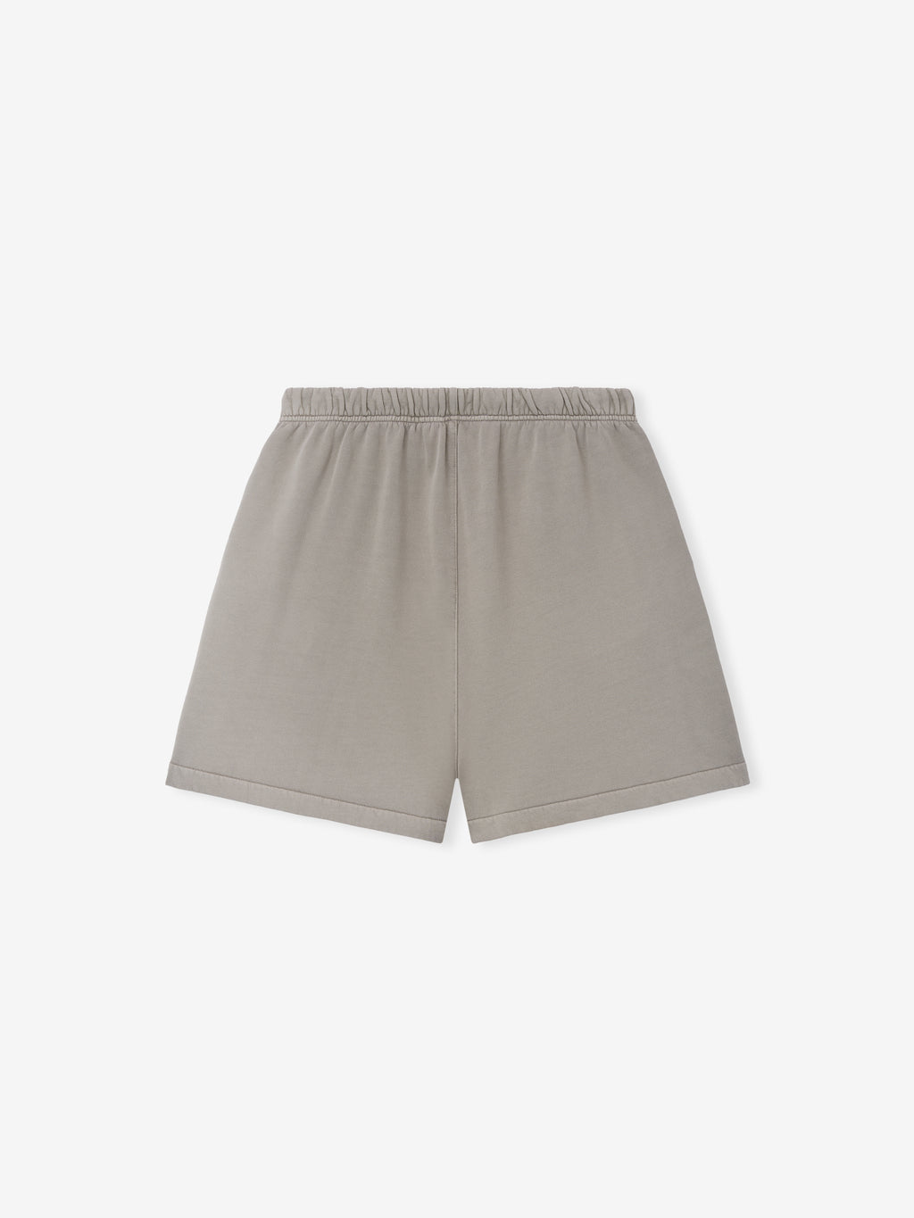 Grey shorts on a white background