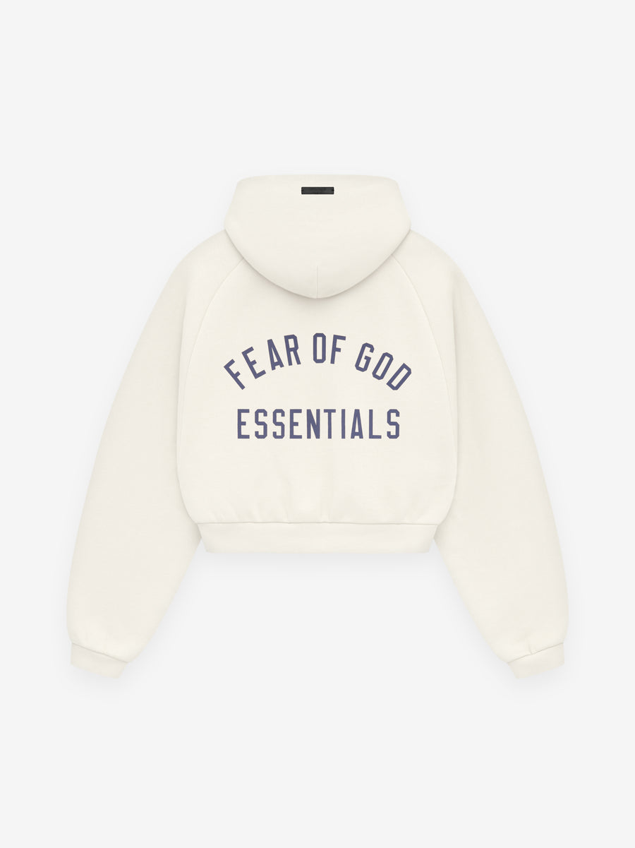 Womens Spelman Fleece Cropped Hoodie - Fear of God