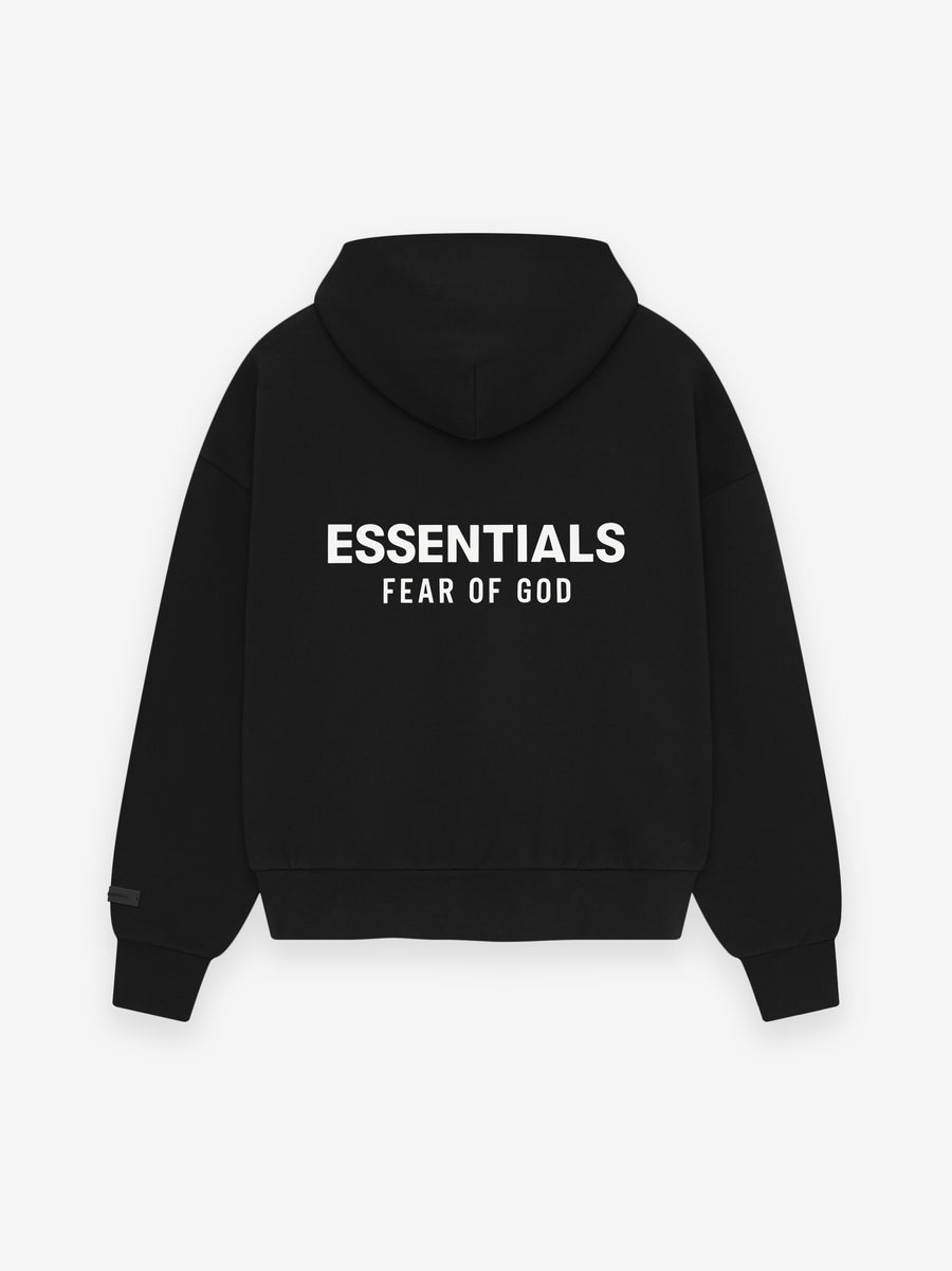 Essentials SS26 Classic Hoodie Vintage Black / XS view 5