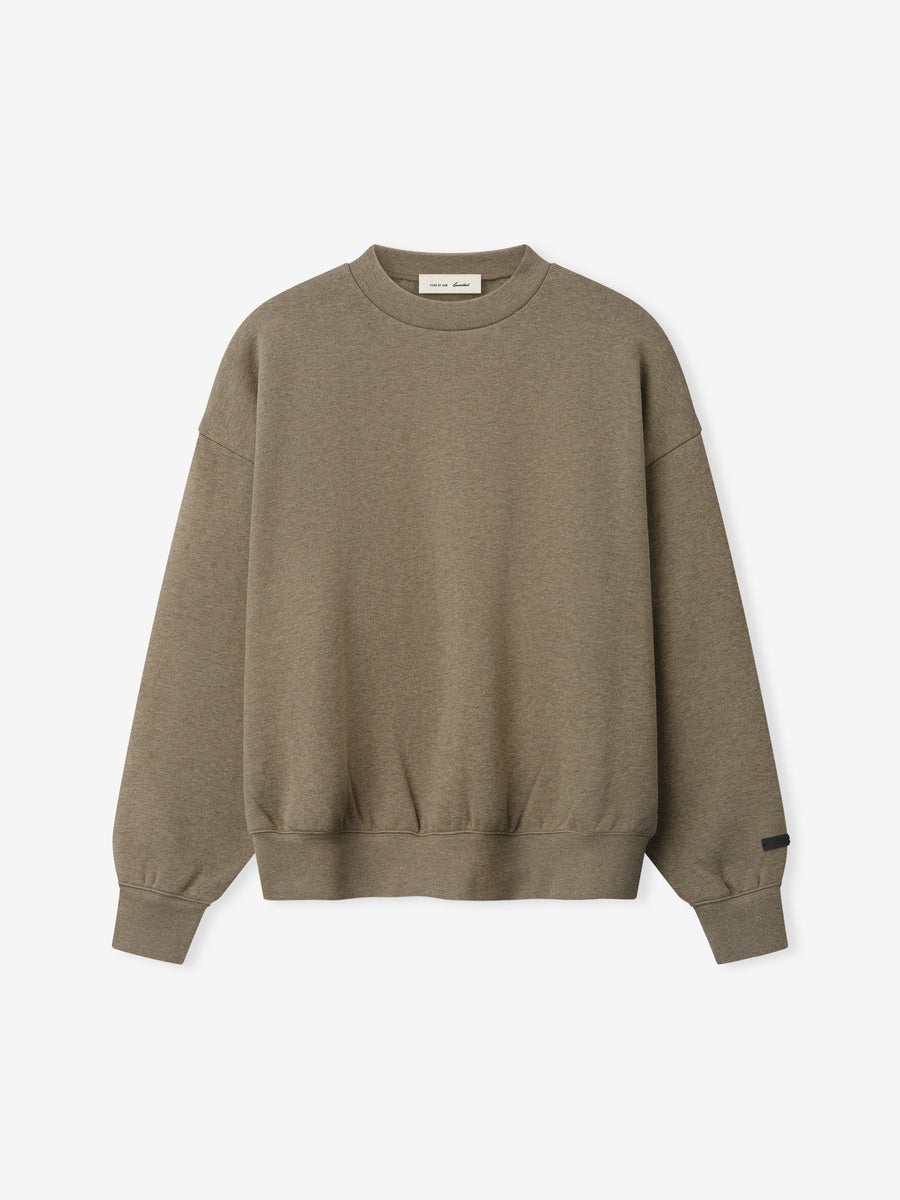 Essentials SS26 Classic Crewneck Sweatshirt Homestead Heather / XS view 1
