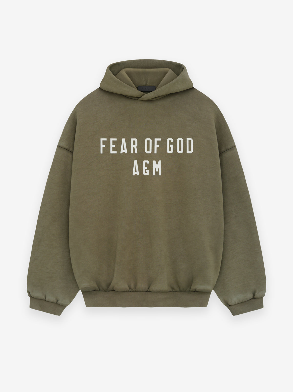 Heavy Fleece Hoodie - Military | Fear of God ESSENTIALS | Fear of God