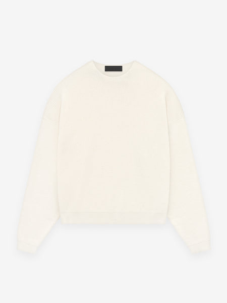 Waffle Crewneck Sweater