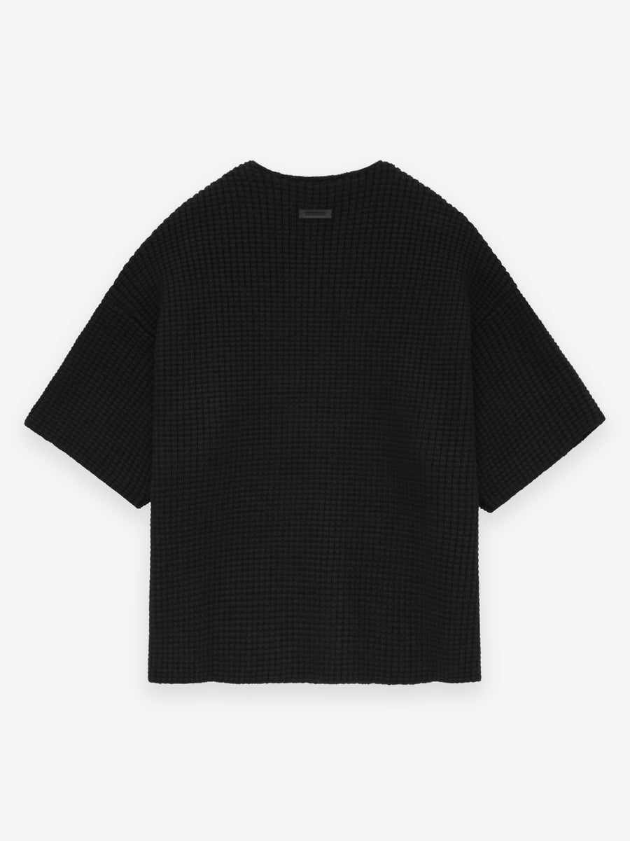 Heavy Waffle Short Sleeve Crewneck Sweater - Fear of God