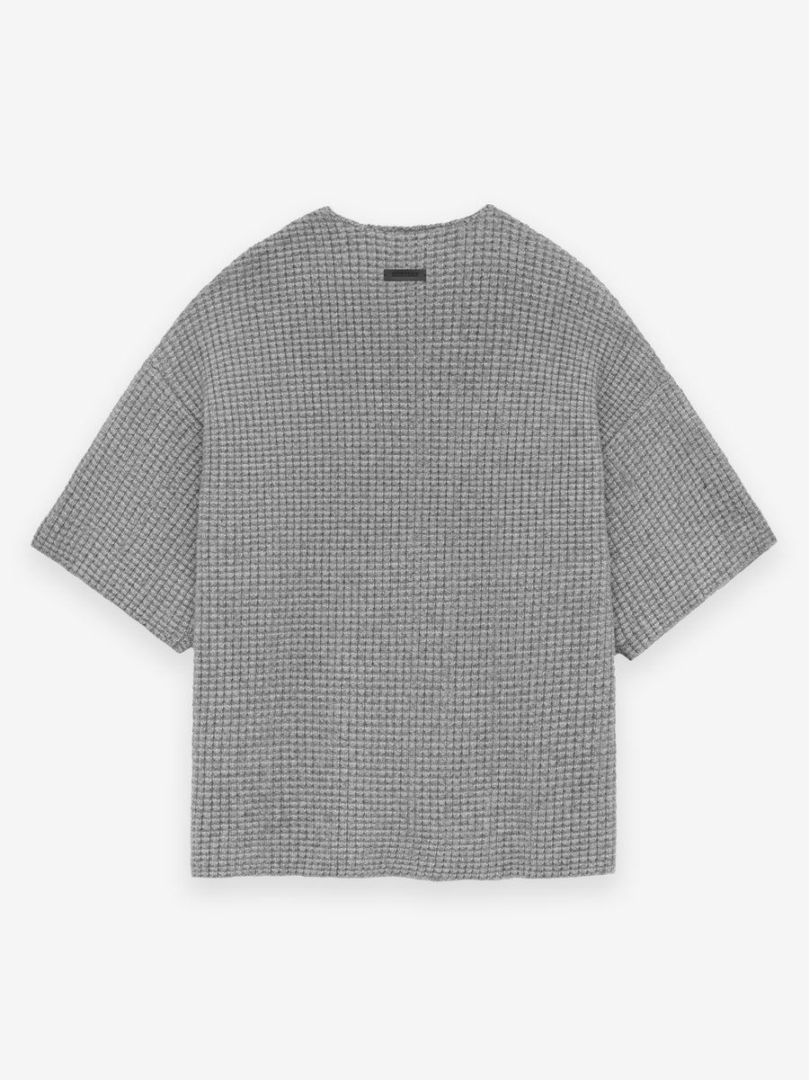 Heavy Waffle Short Sleeve Crewneck Sweater - Fear of God