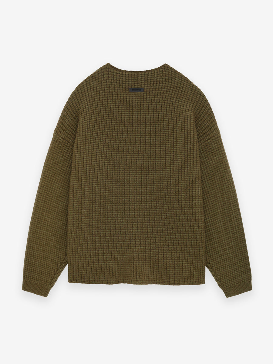 Heavy Waffle Crewneck Sweater - Fear of God