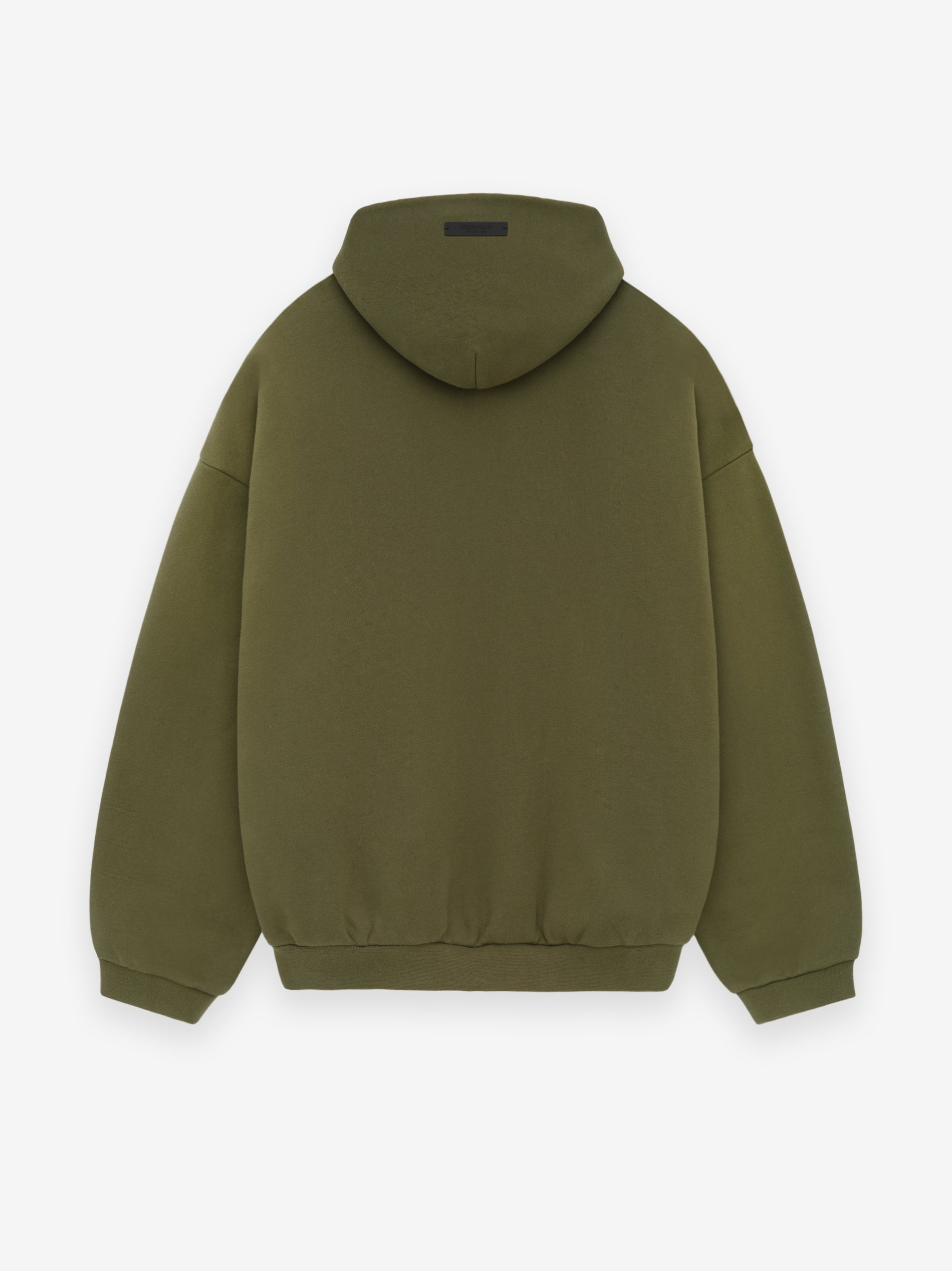 Fleece Hoodie - Military | ESSENTIALS | Fear of God