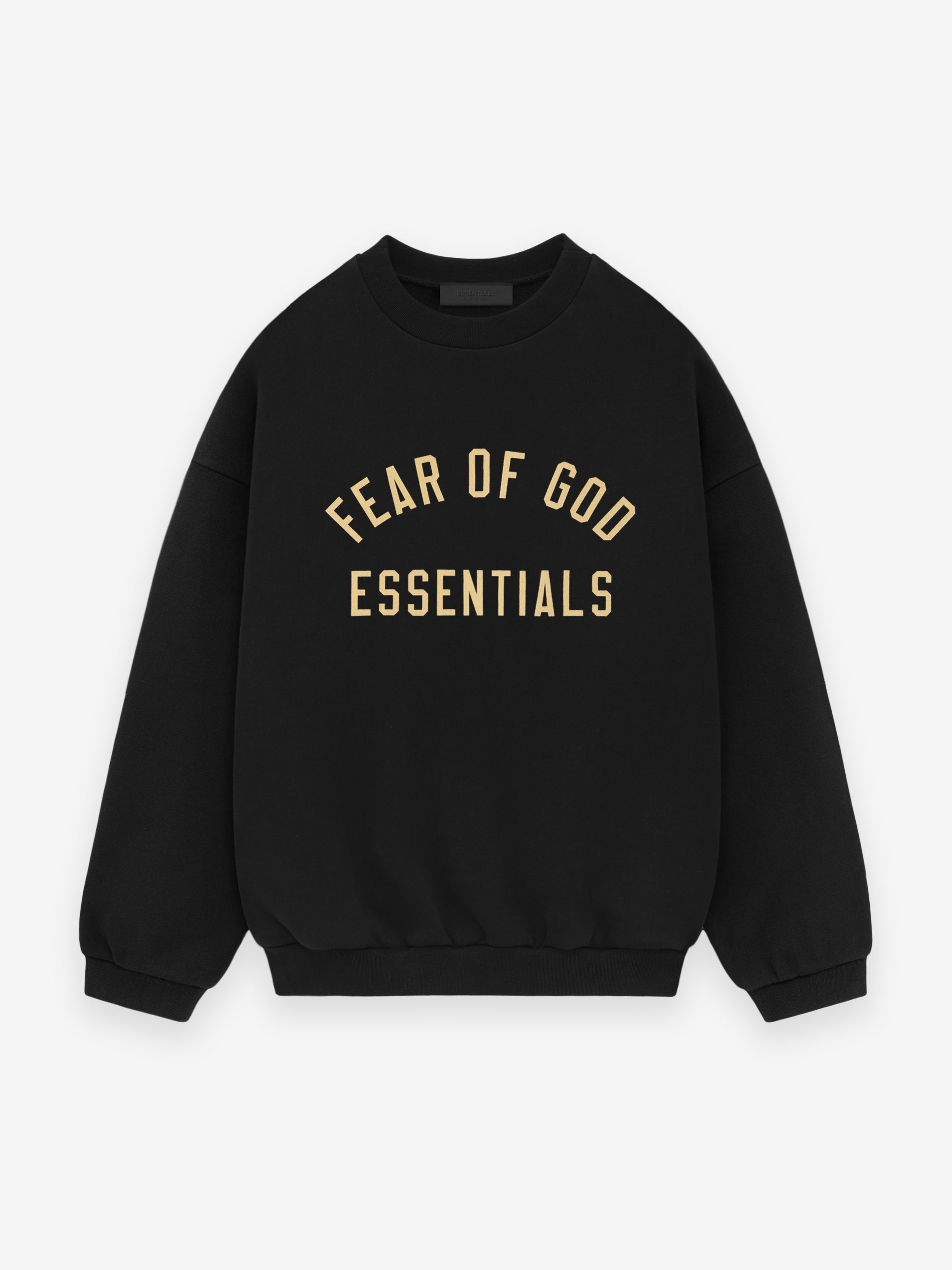 ESSENTIALS 【 エッセンシャルズ 】 Fleece Crewneck BLACK  