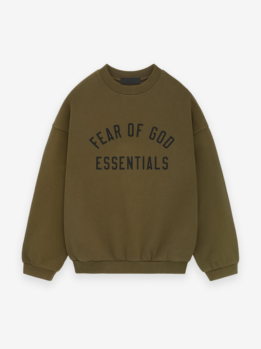 Fleece Crewneck OLIVE L