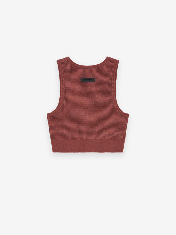 Womens Waffle Sport Tank