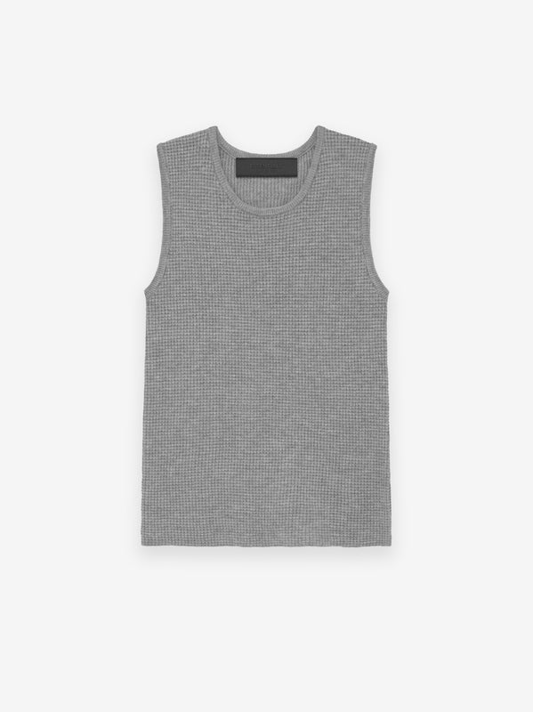 Womens Waffle Tank