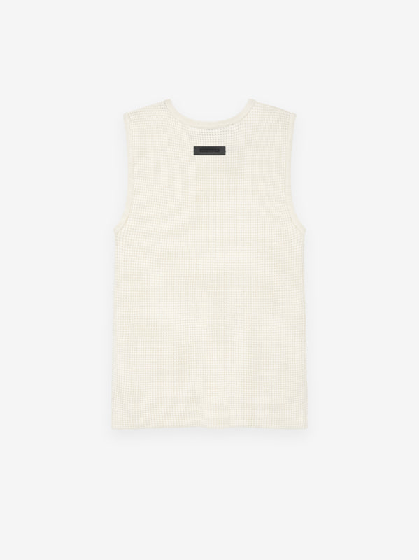 Womens Waffle Tank