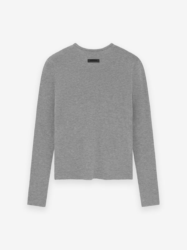 Womens Fleece Cropped Crewneck