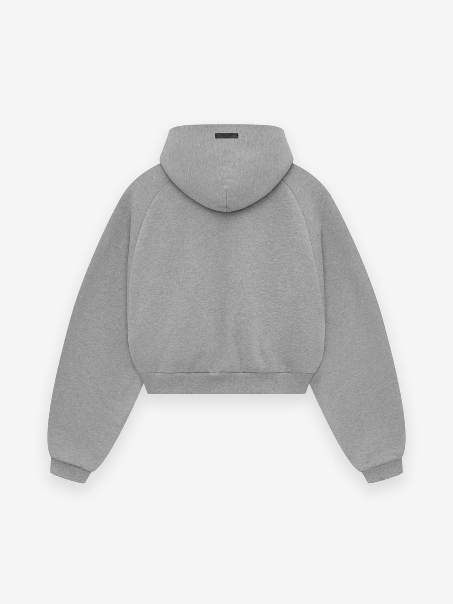 Womens Fleece Cropped Hoodie - Fear of God