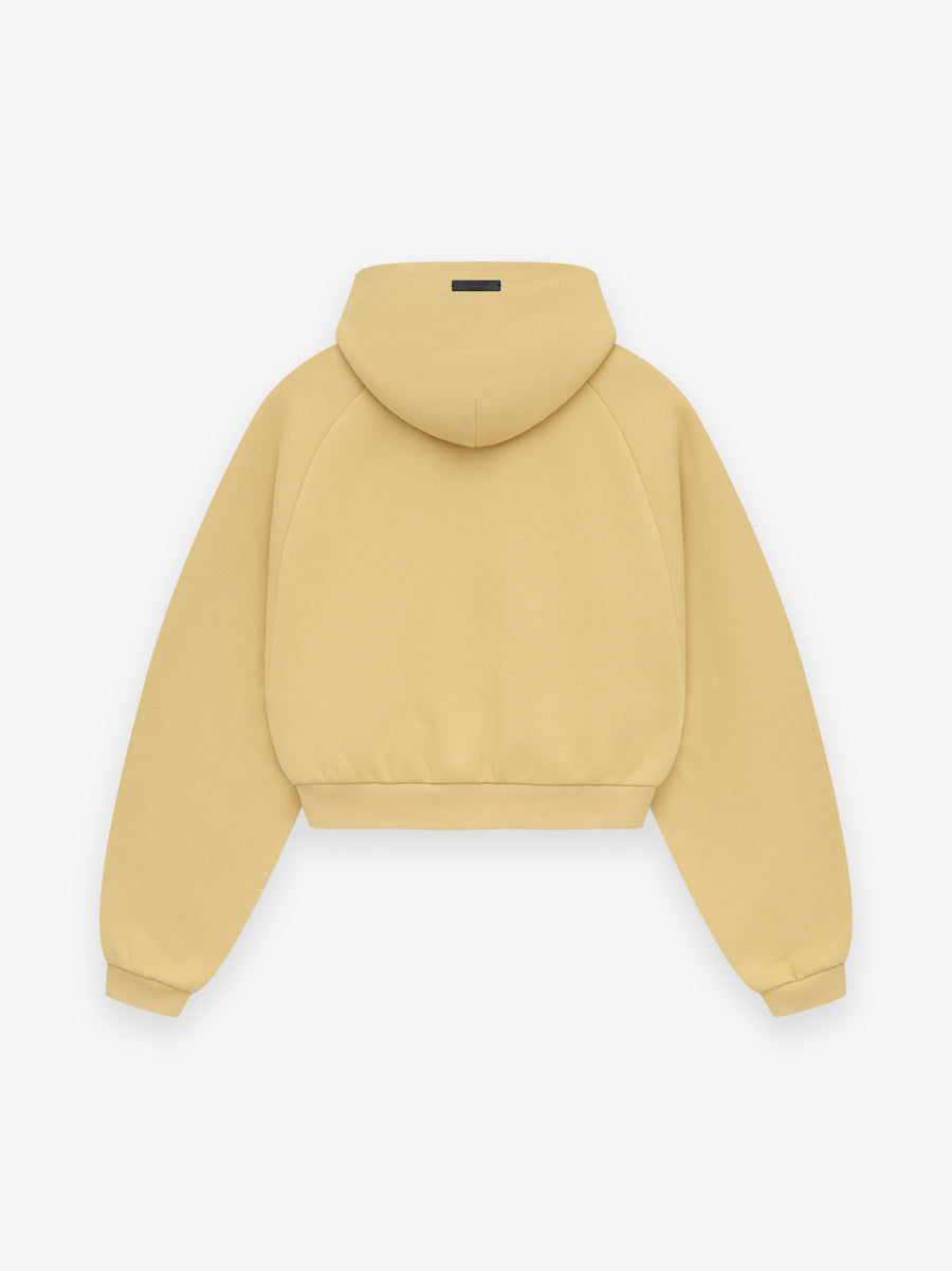 Womens Fleece Cropped Hoodie - Fear of God