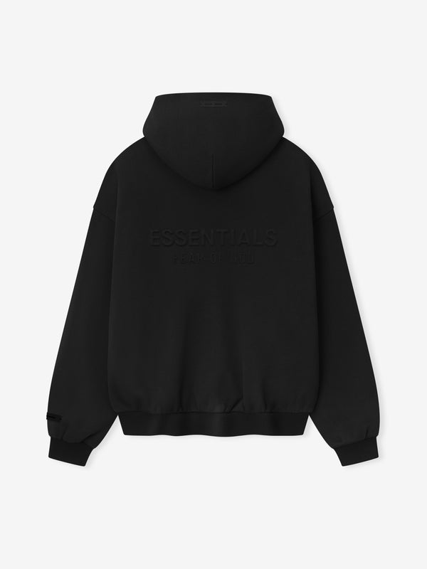 Embossed Classic Fleece Zip-Up Hoodie