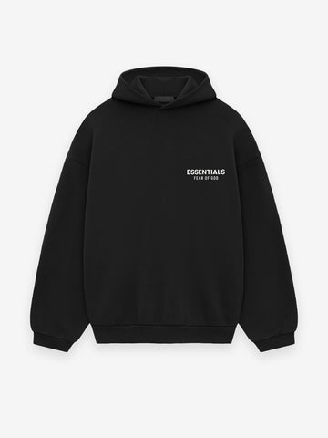 Essentials fear of god oversized hoodie on sale black color size M