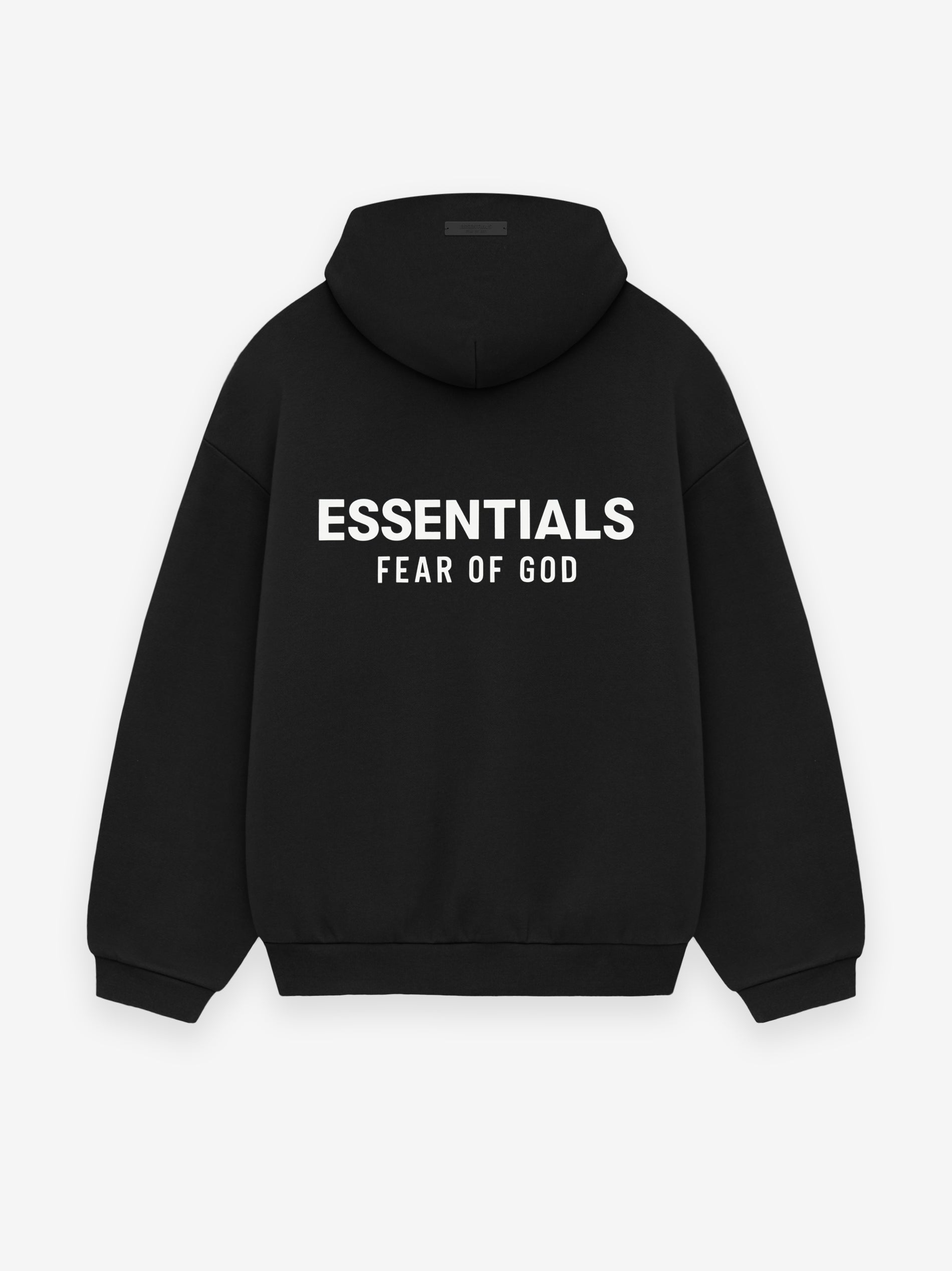 Fear of god essentials fleece hoodie sale