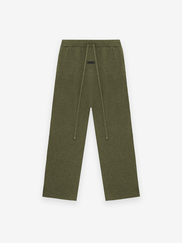 Womens Waffle Relaxed Pant