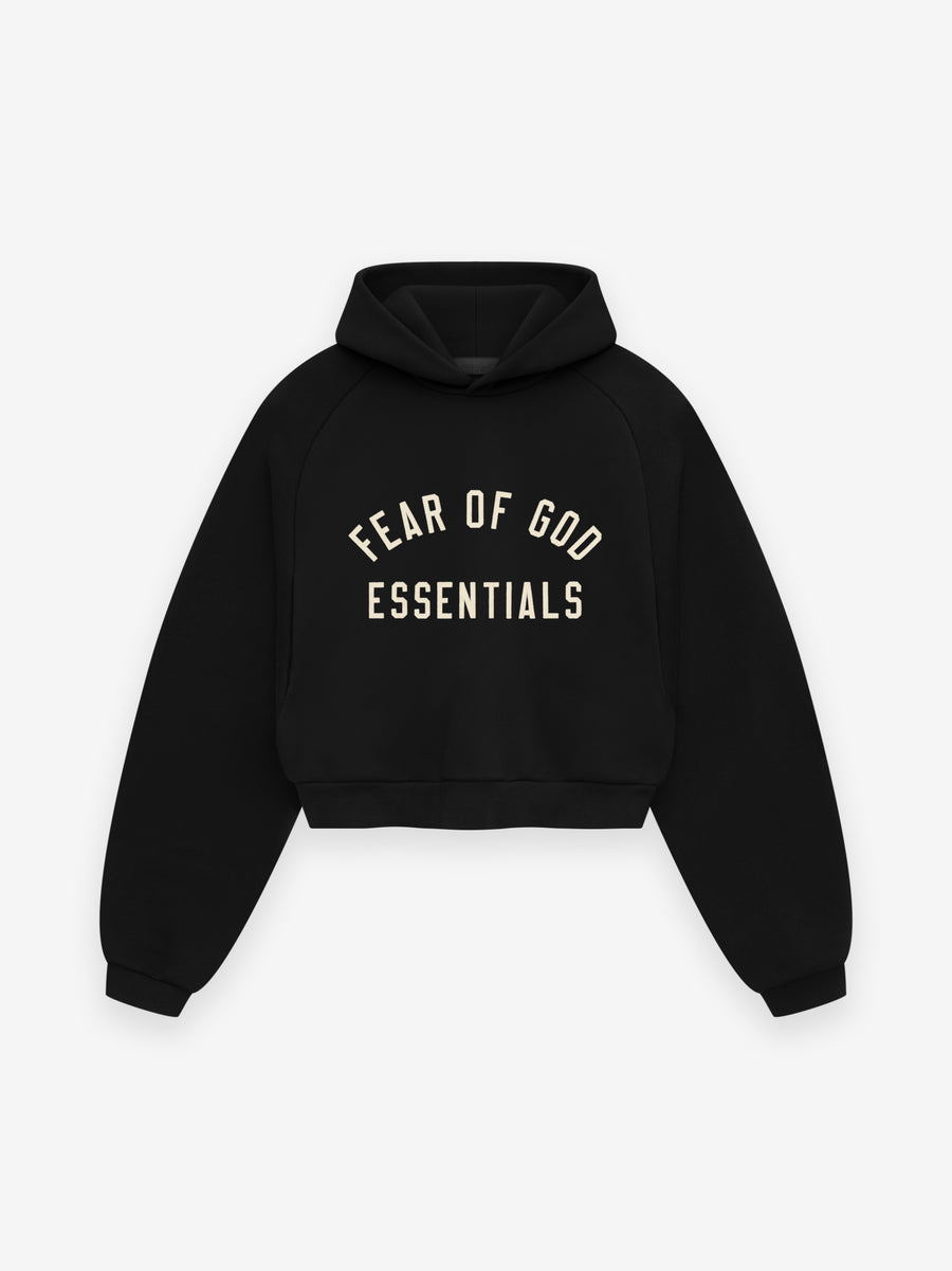 Women's Fleece Cropped Hoodie - Fear of God