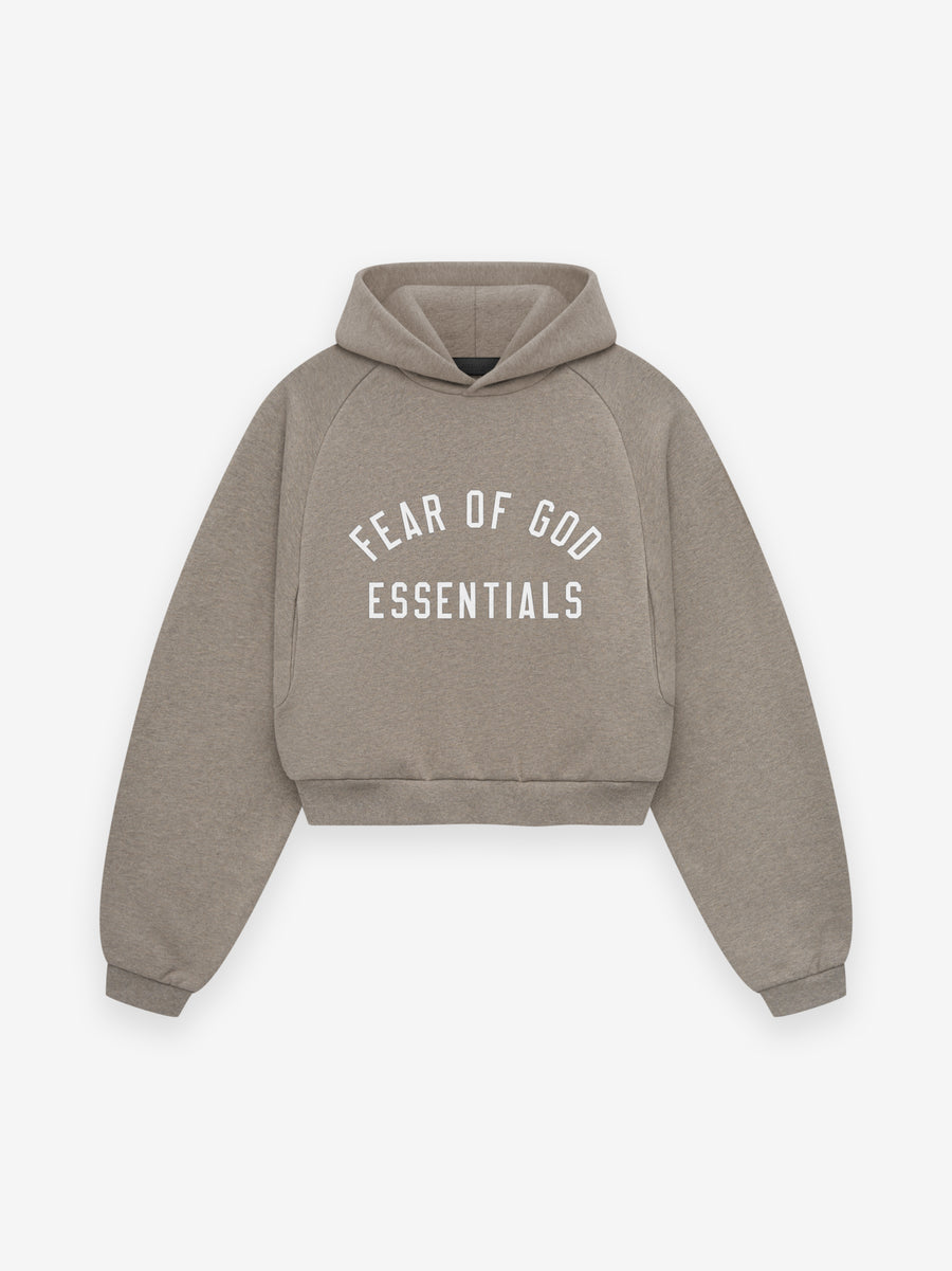 Women's Fleece Cropped Hoodie - Fear of God