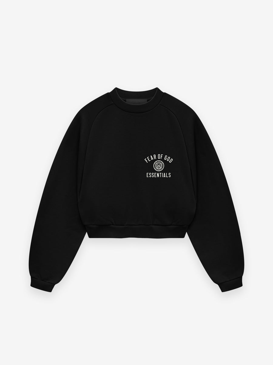 Women's Fleece Cropped Crewneck - Fear of God