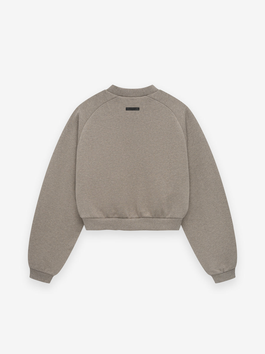 Women's Fleece Cropped Crewneck - Fear of God