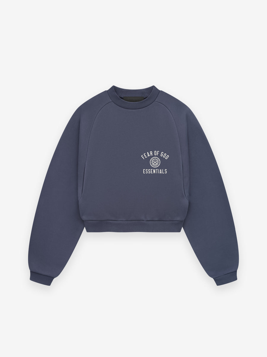 Women's Fleece Cropped Crewneck - Fear of God