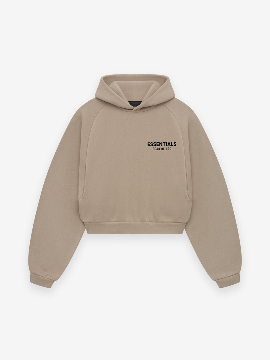 Women's Fleece Cropped Hoodie - Fear of God