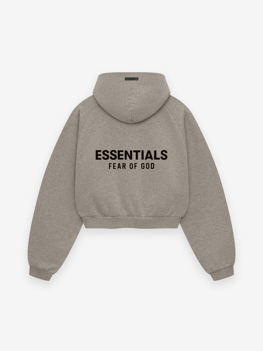 Women's Fleece Cropped Hoodie - Fear of God