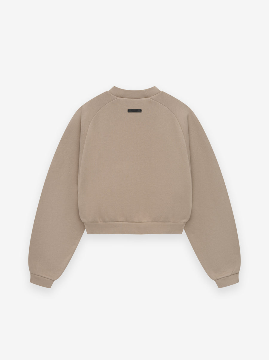 Women's Fleece Cropped Crewneck - Fear of God