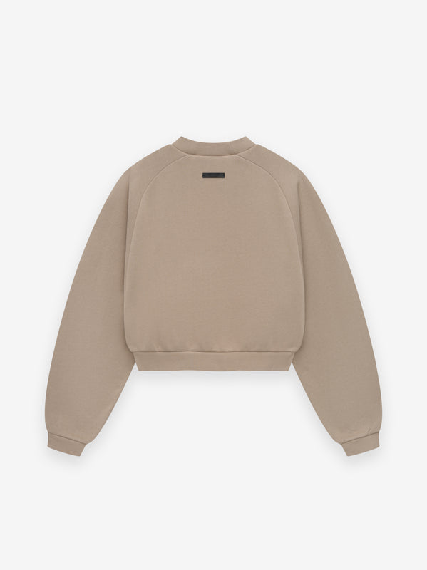 Heavy Waffle Crewneck Sweater