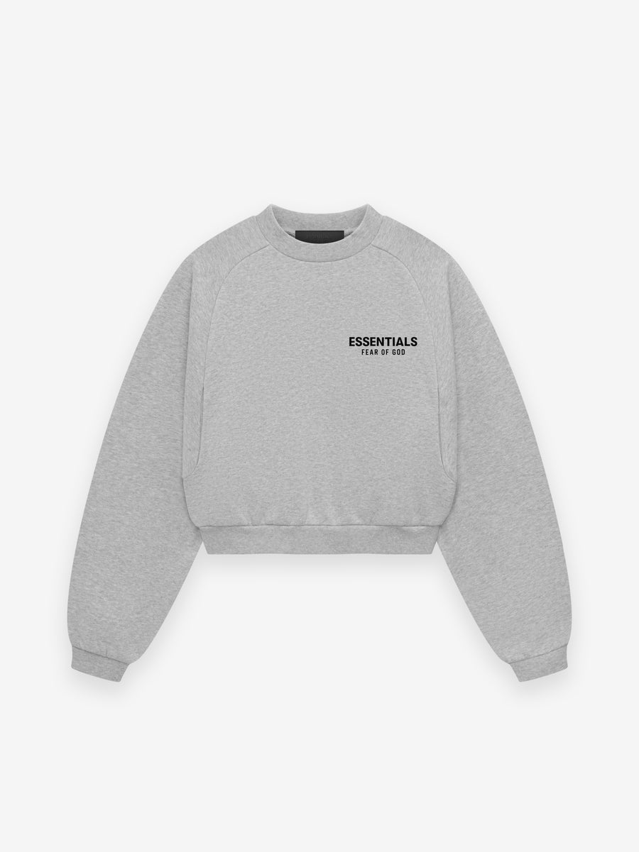 Women's Fleece Cropped Crewneck - Fear of God