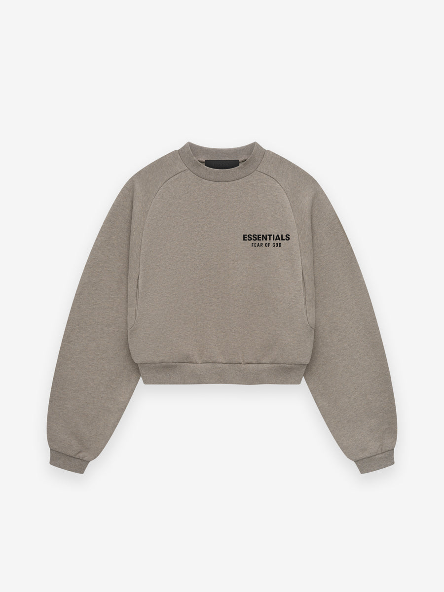 Women's Fleece Cropped Crewneck - Fear of God