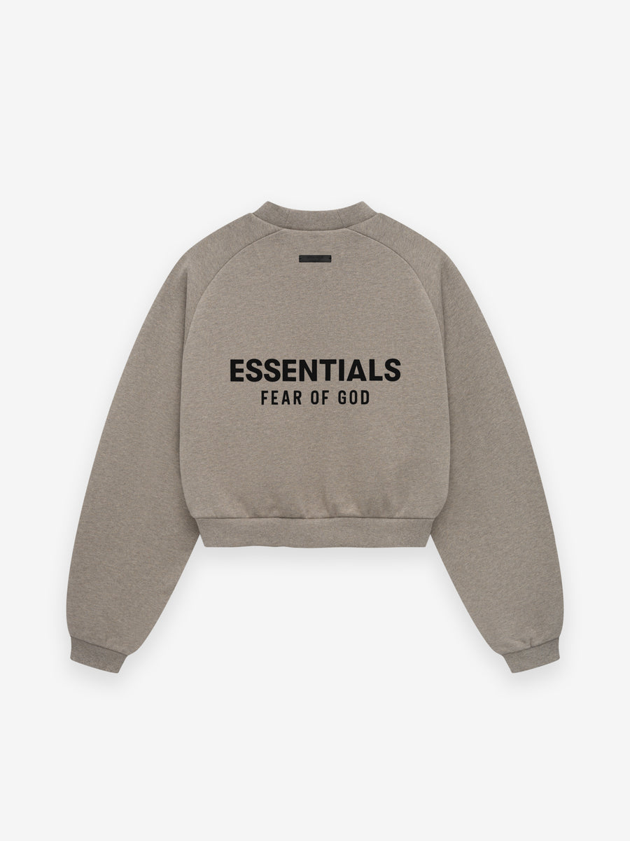 Women's Fleece Cropped Crewneck - Fear of God