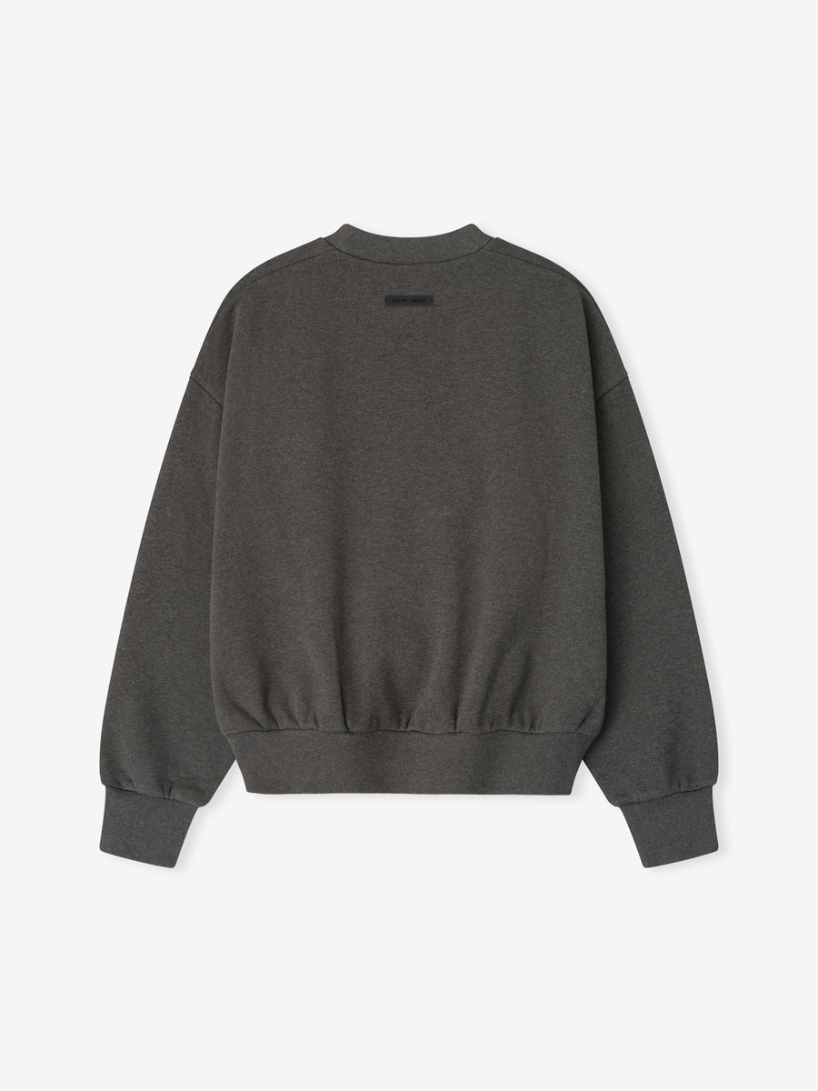 Embossed Classic Crewneck Sweatshirt