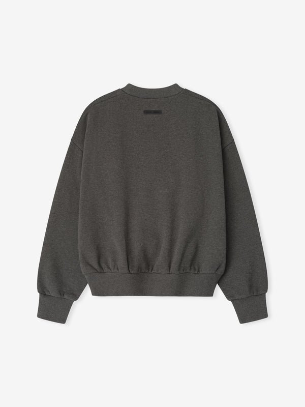 Embossed Classic Crewneck Sweatshirt