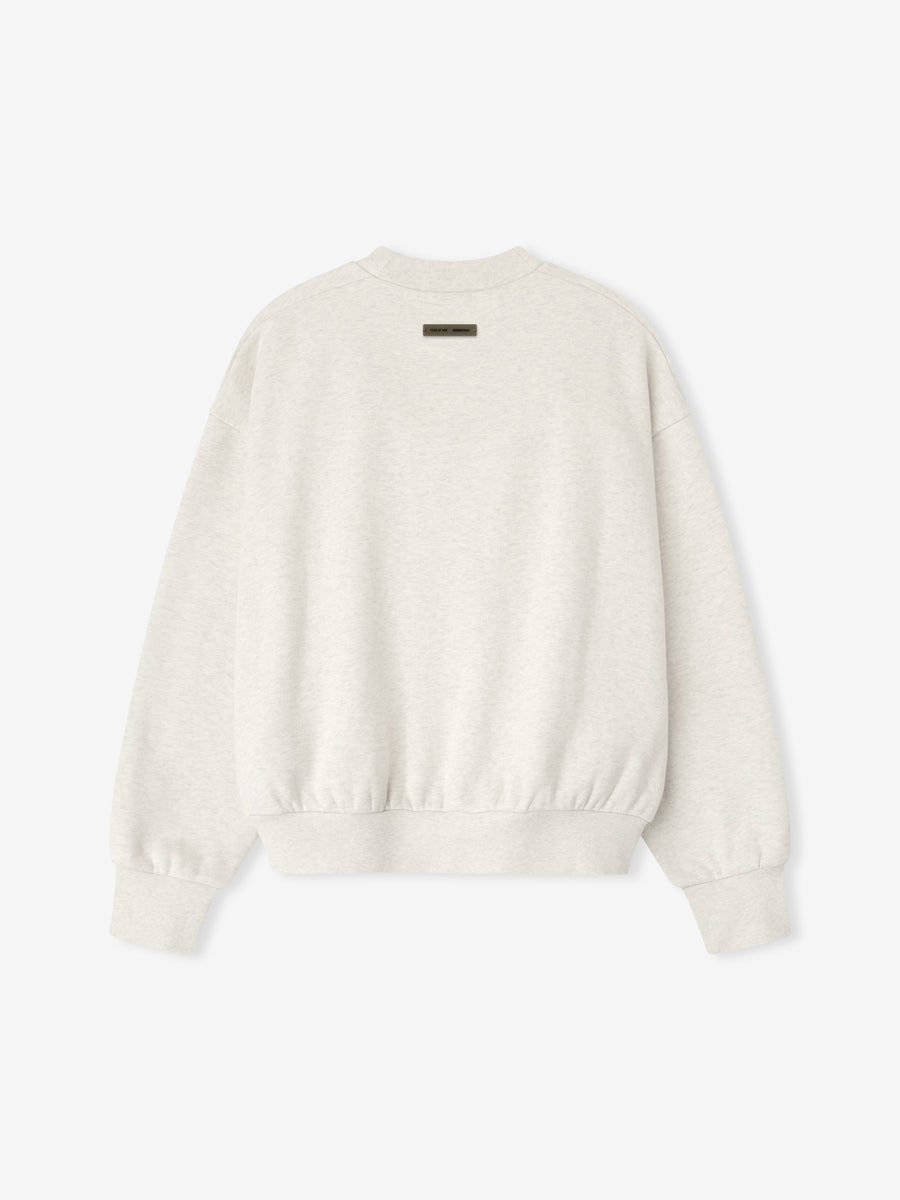 Embossed Classic Crewneck Sweatshirt
