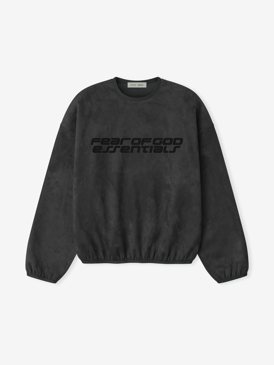 Suede Fleece Modern Crewneck Sweatshirt - Fear of God