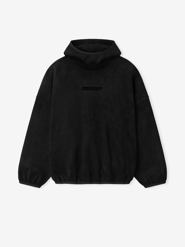 Suede Fleece Modern Hoodie