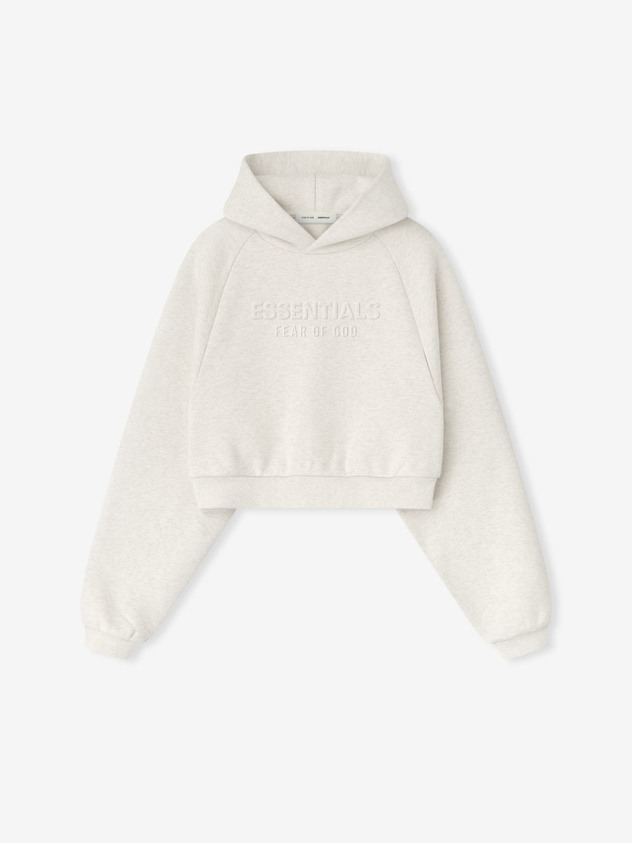 Womens Embossed 90s Raglan Hoodie