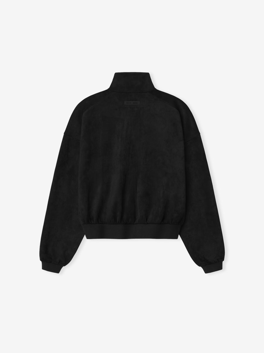 Womens Suede Fleece Vintage Track Jacket - Fear of God