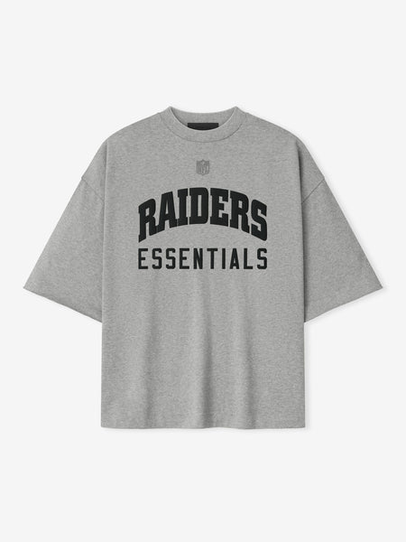 Raiders 90s 3/4 Sleeve Football Tee