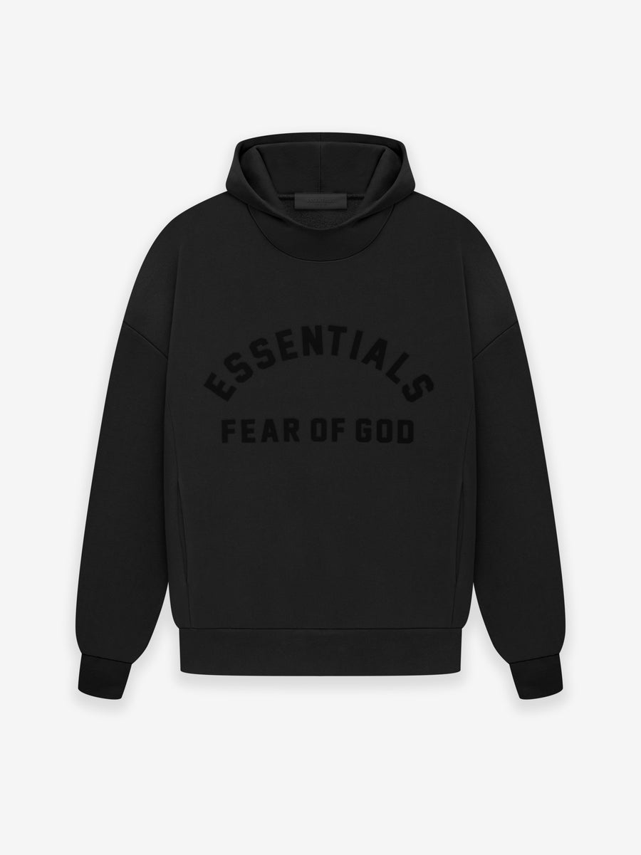 ESSENTIALS Essential Hoodie in Jet Black | Fear of God