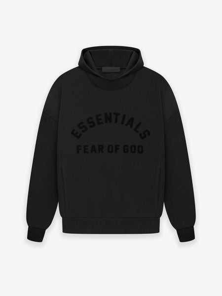 FOG - Essentials Fear of God Off Black Men's Hoodie Size Large (L) FW22