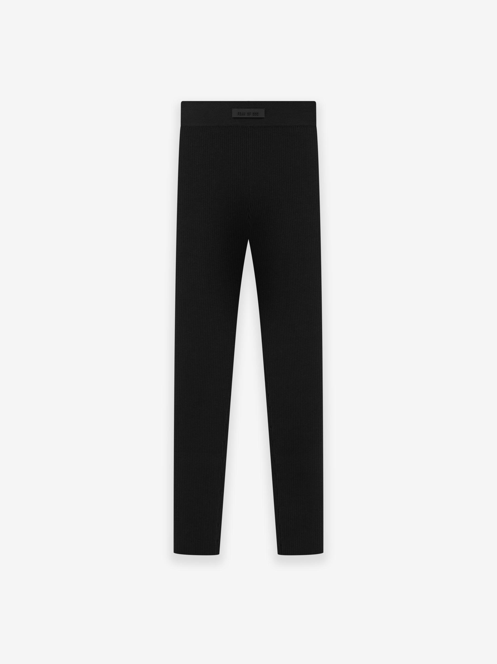 ESSENTIALS Essentials Legging in Jet Black | Fear of God