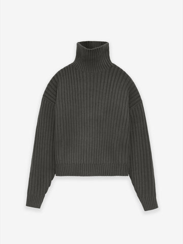 Black Essential Ribbed Sweater X36102, LASCANA